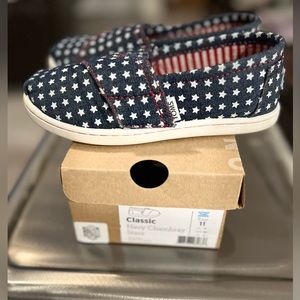 Time Classic Navy Chambray Stars